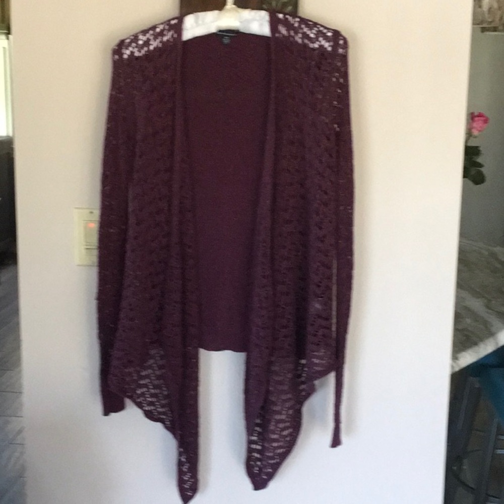 American Eagle Waterfall Drape Sweater